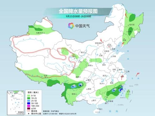 华南沿海降雨连连 南方炎热天气陆续返场