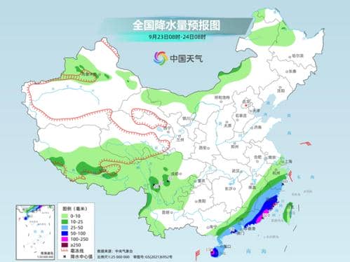 江南华南等地仍有持续性强降雨 北方大部秋高气爽
