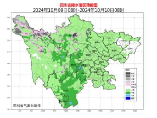 四川今后一周雨雪频繁 川南注意防范地质灾害