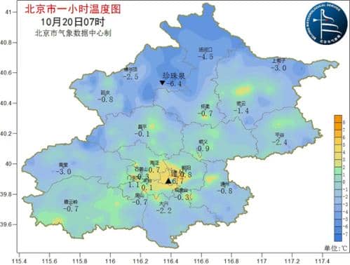 北京今晨最低温跌破冰点 白天有雨雪
